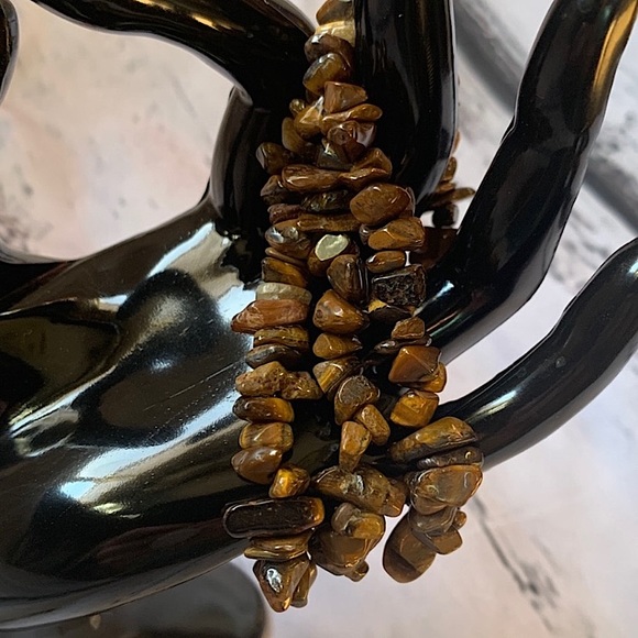 ❗️RESTOCKED Tigers Eye Bracelet • Handmade Tigers Eye Jewelry • Protection Jewel - Picture 4 of 13